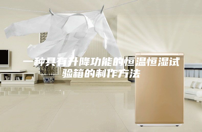 一种具有升降功能的恒温恒湿试验箱的制作方法
