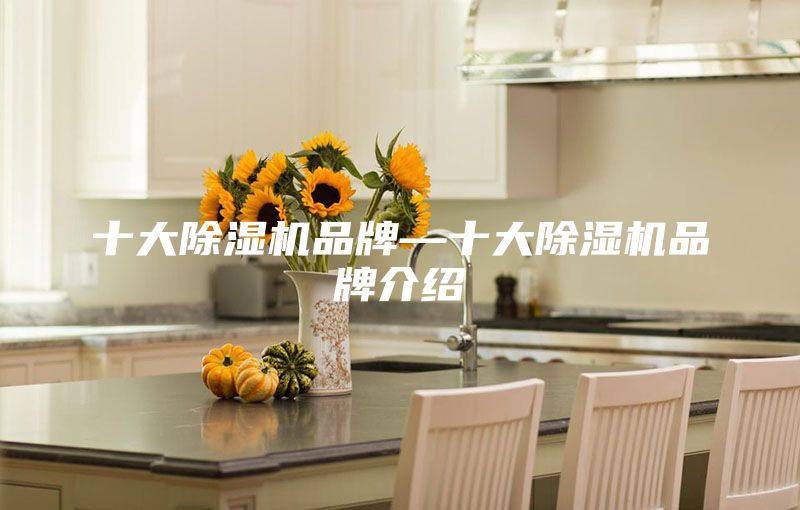 十大除湿机品牌—十大除湿机品牌介绍