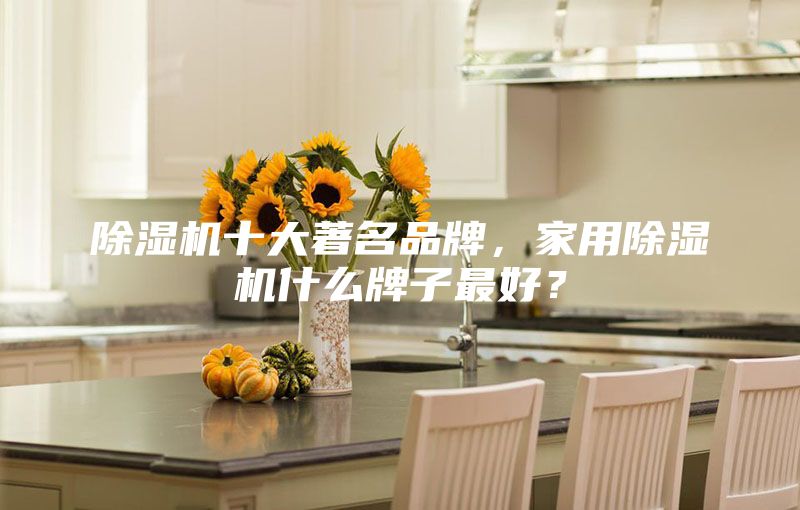 除湿机十大著名品牌，家用除湿机什么牌子最好？