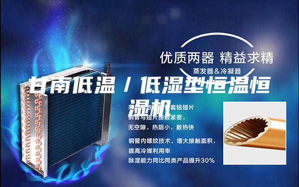 甘南低温／低湿型恒温恒湿机