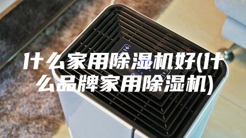 什么家用除湿机好(什么品牌家用除湿机)
