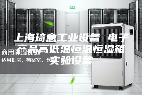 上海琦意工业设备 电子产品高低温恒温恒湿箱实验设备
