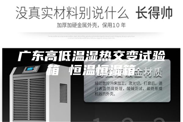 广东高低温湿热交变试验箱 恒温恒湿箱