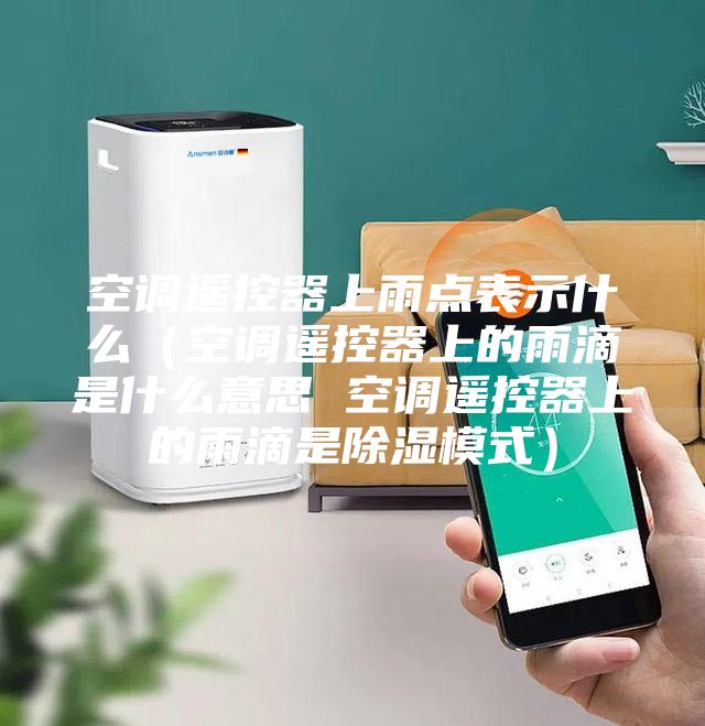空调遥控器上雨点表示什么（空调遥控器上的雨滴是什么意思 空调遥控器上的雨滴是除湿模式）