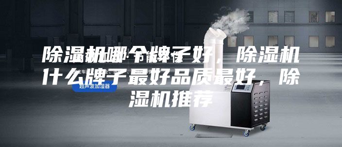 除湿机哪个牌子好，除湿机什么牌子最好品质最好，除湿机推荐