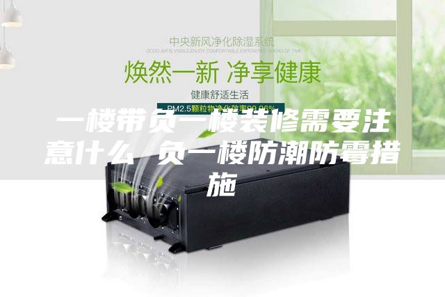 一楼带负一楼装修需要注意什么 负一楼防潮防霉措施