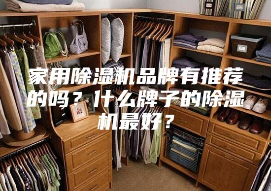 家用除湿机品牌有推荐的吗？什么牌子的除湿机最好？