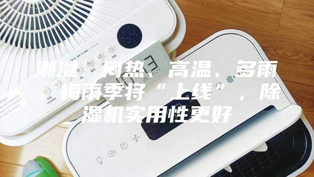 潮湿、闷热、高温、多雨,梅雨季将“上线”,除湿机实用性更好