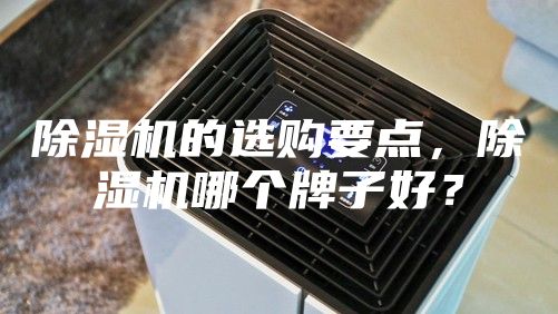 除湿机的选购要点，除湿机哪个牌子好？