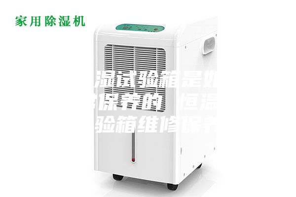 恒温恒湿试验箱是如何进行日常保养的 恒温恒湿试验箱维修保养