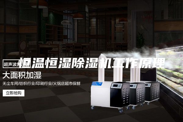 恒温恒湿除湿机工作原理