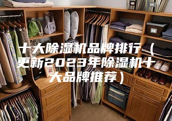 十大除湿机品牌排行（更新2023年除湿机十大品牌推荐）