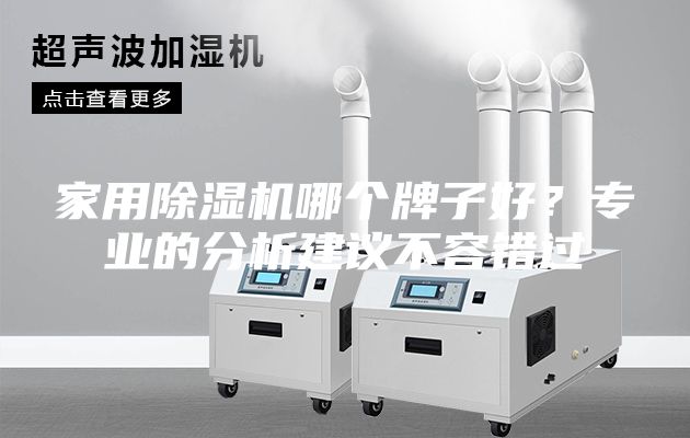 家用除湿机哪个牌子好？专业的分析建议不容错过