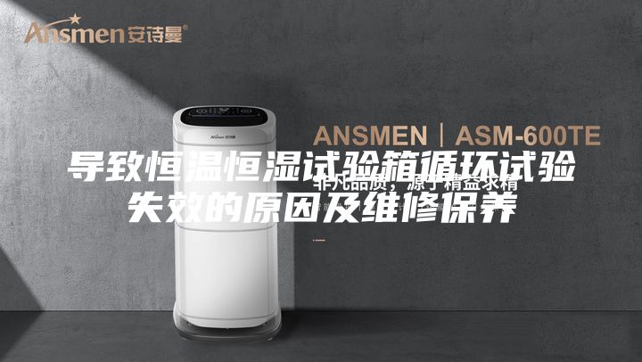 导致恒温恒湿试验箱循环试验失效的原因及维修保养