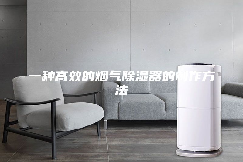 一种高效的烟气除湿器的制作方法