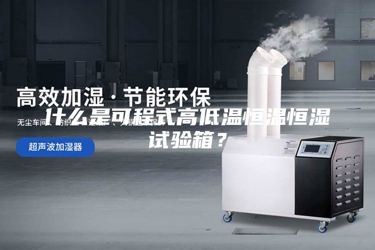 什么是可程式高低温恒温恒湿试验箱?