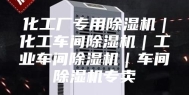 化工厂专用除湿机｜化工车间除湿机｜工业车间除湿机｜车间除湿机专卖
