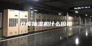仓库抽湿机什么价格