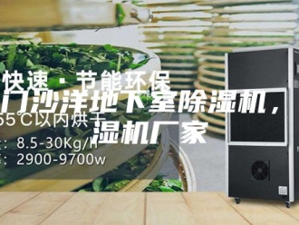 行业新闻荆门沙洋地下室除湿机，除湿机厂家