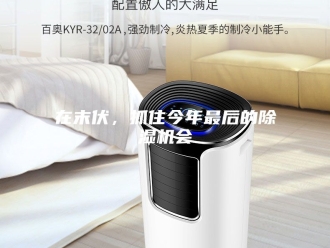 行业新闻在末伏，抓住今年最后的除湿机会