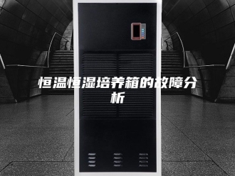 常见问题恒温恒湿培养箱的故障分析