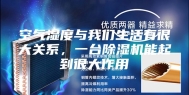 空气湿度与我们生活有很大关系，一台除湿机能起到很大作用