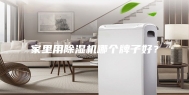 家里用除湿机哪个牌子好？