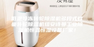 低温冷冻转轮除湿机多段式蜂巢转轮除湿机组安诗曼工业除湿机恒温恒湿设备厂家！