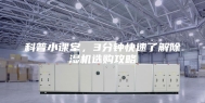 科普小课堂，3分钟快速了解除湿机选购攻略