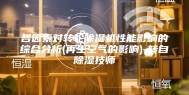 各因素对转轮除湿机性能影响的综合分析(再生空气的影响)-转自除湿技师