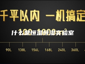 知识百科什么是恒温恒湿实验室