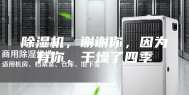 除湿机，谢谢你，因为有你，干燥了四季