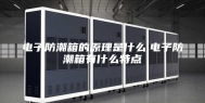 电子防潮箱的原理是什么,电子防潮箱有什么特点