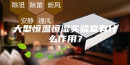 大型恒温恒湿实验室有什么作用？