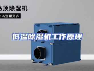 行业新闻低温除湿机工作原理