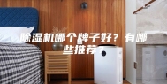除湿机哪个牌子好？有哪些推荐？