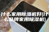 什么家用除湿机好(什么品牌家用除湿机)