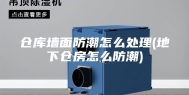 仓库墙面防潮怎么处理(地下仓房怎么防潮)