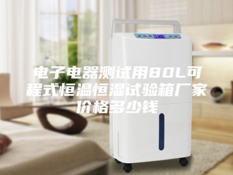 常见问题电子电器测试用80L可程式恒温恒湿试验箱厂家价格多少钱