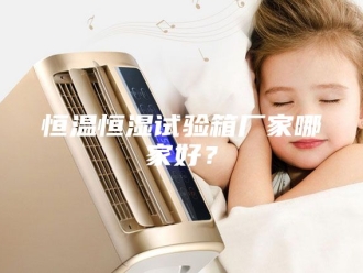 常见问题恒温恒湿试验箱厂家哪家好？