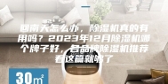 回南天怎么办，除湿机真的有用吗？2023年12月除湿机哪个牌子好，各品牌除湿机推荐看这篇就够了