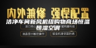 洁净车间新风机组购物商场恒温恒湿空调