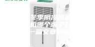 南方的冬季阴冷潮湿，家用除湿机哪个牌子好？只看这一篇文章就够了！