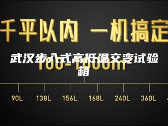 知识百科武汉步入式高低温交变试验箱