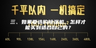 三、如果要选购除湿机，怎样才能买到适合自己的？