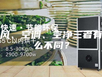 知识百科新风、空调、空净三者有什么不同？