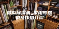 微型除湿机_家用除湿机及作用介绍