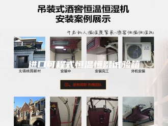 常见问题进口可程式恒温恒湿试验箱