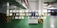 工业除湿机｜恒温恒湿机｜防爆空调｜防爆除湿机｜调温除湿机｜加湿机｜防爆风机盘管