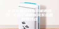全热交换器和新风机的区别 全热交换器新风系统原理和特点